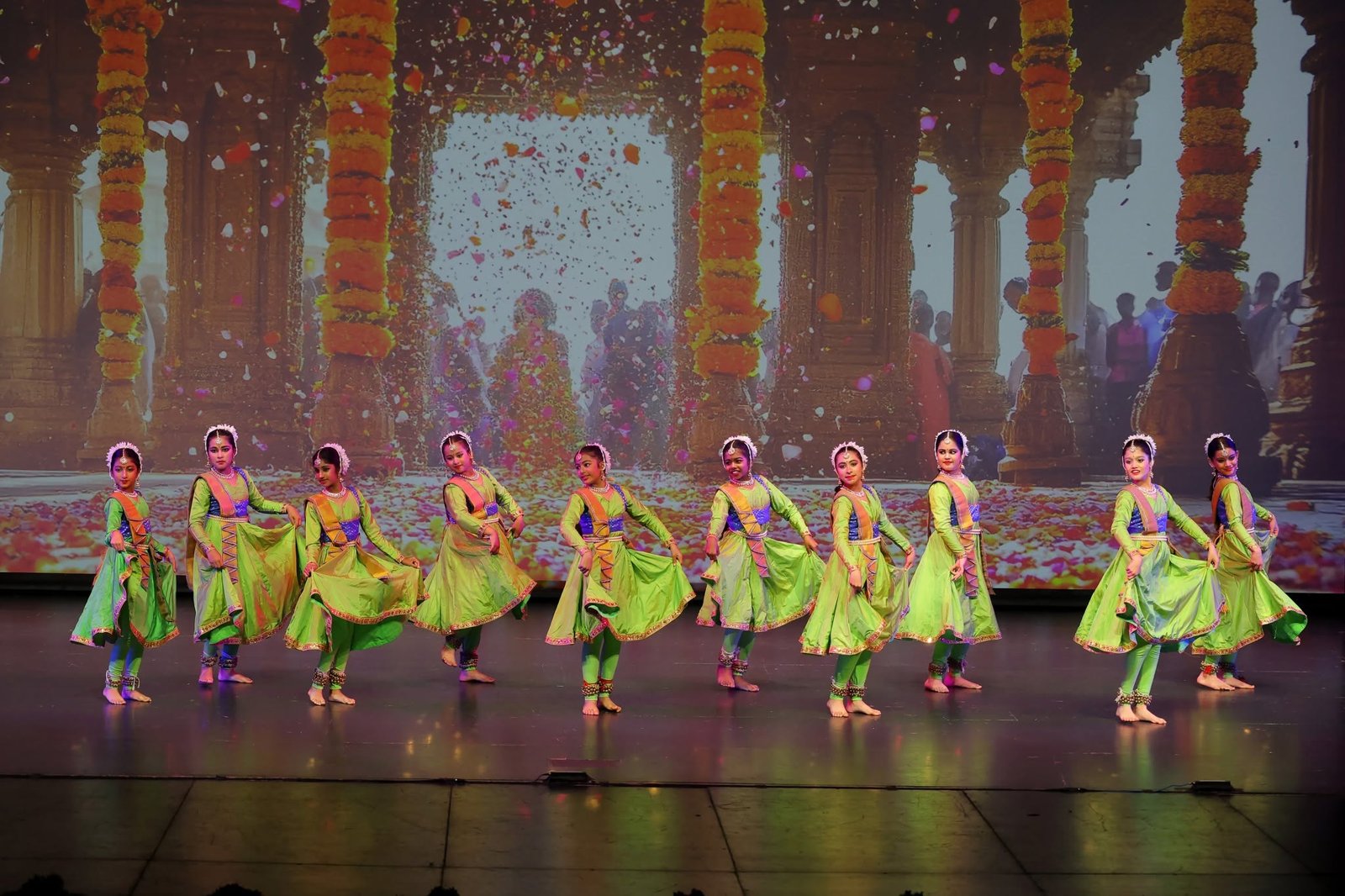 Kathak performance
